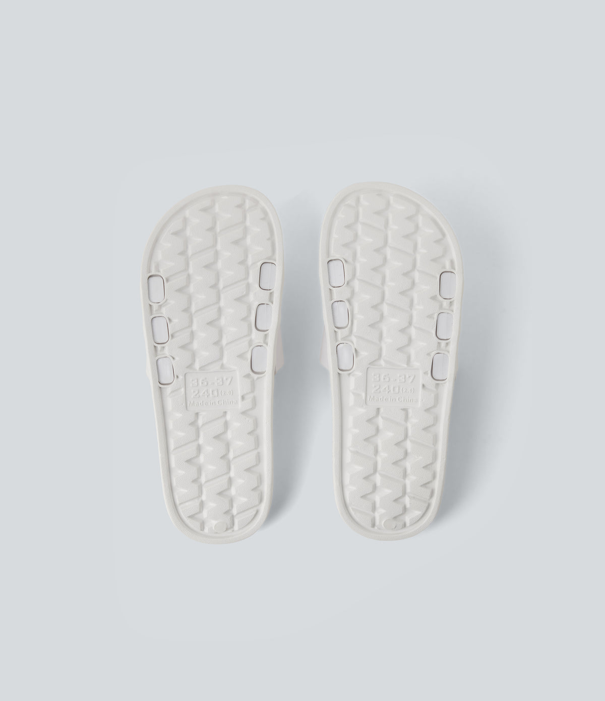 Plain Slides — White — additional view