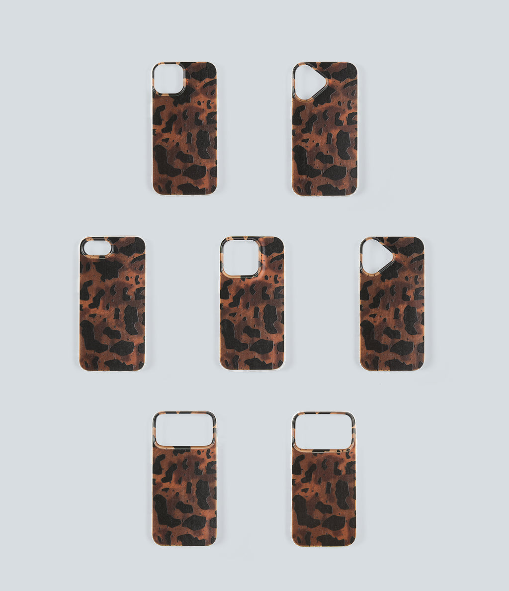Leopard Print iPhone Case — Mix Color — view 2