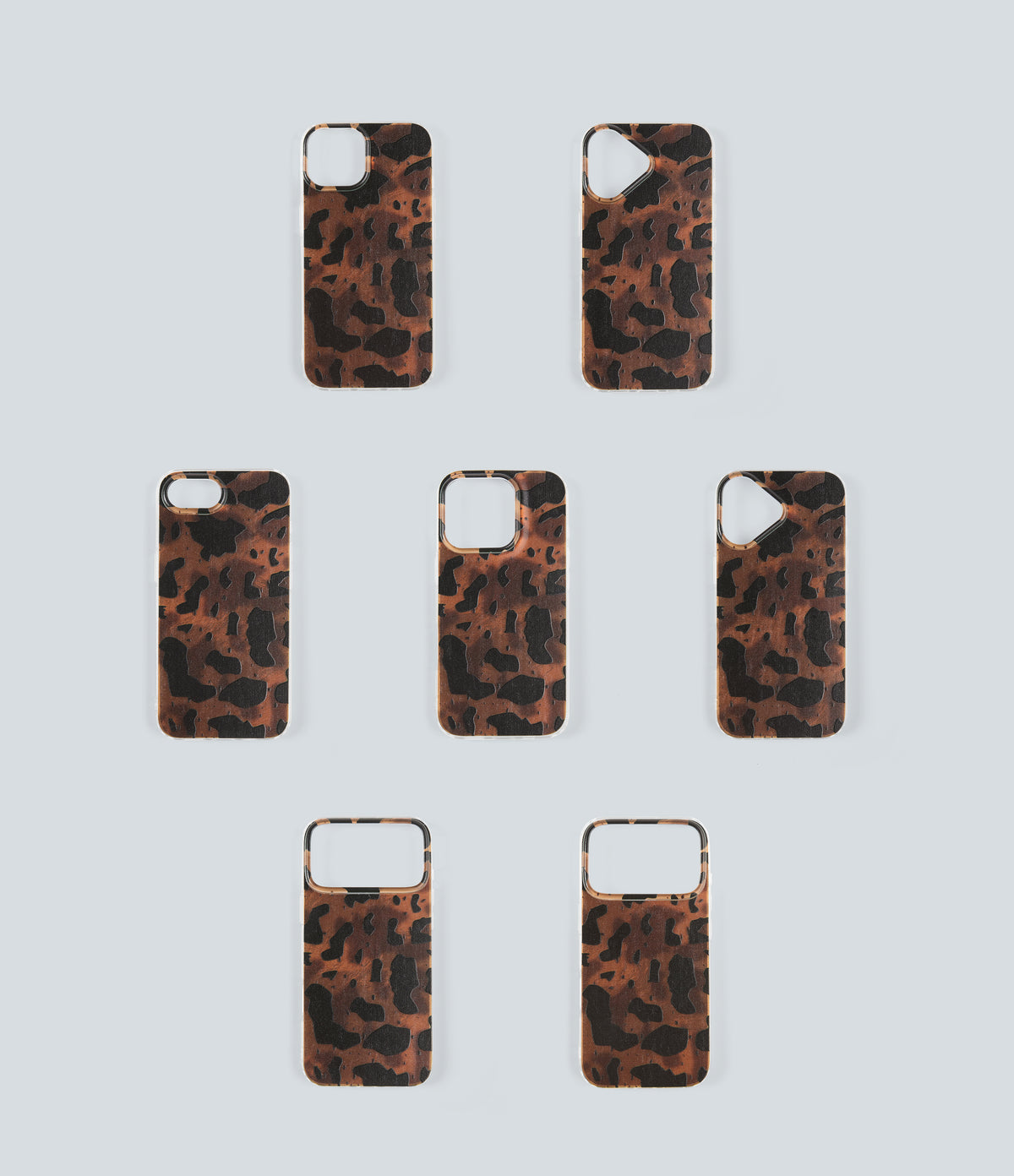 Leopard Print iPhone Case — Mix Color — view 2