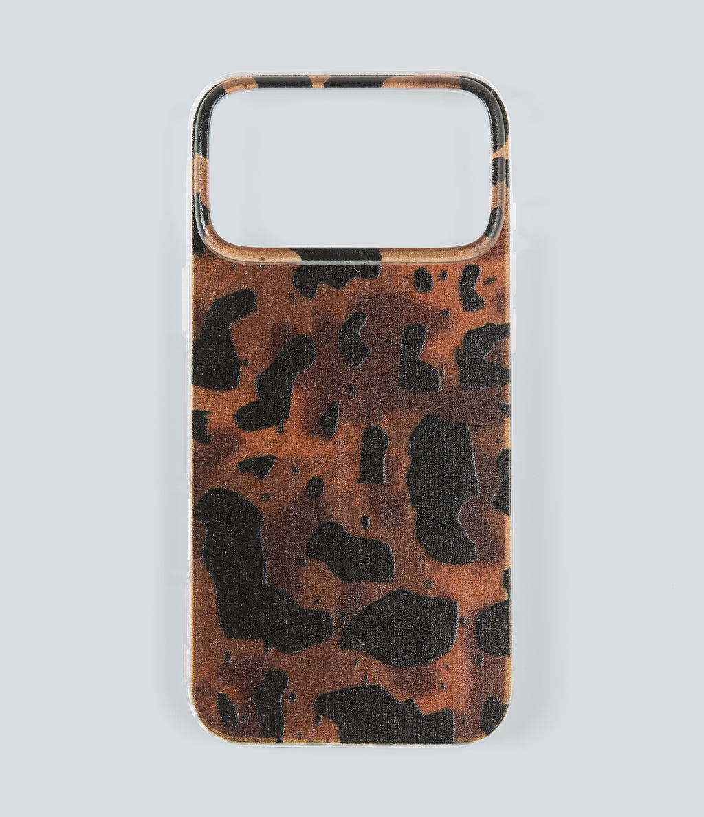 Leopard Print iPhone Case — Mix Color — view 1