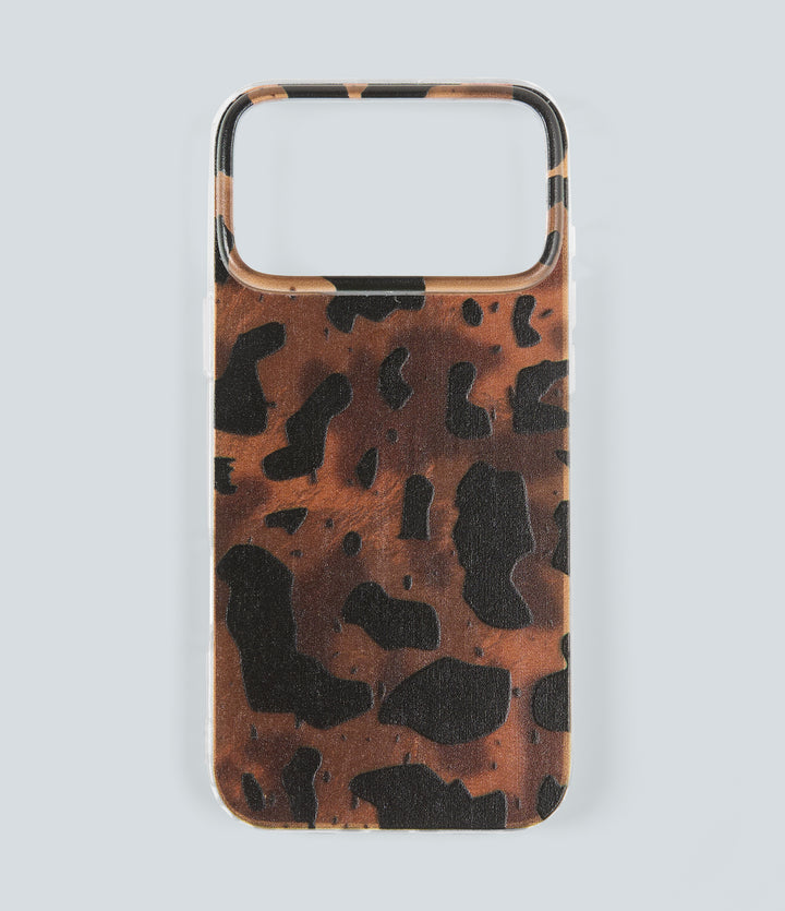 Leopard Print iPhone Case — Mix Color — view 1