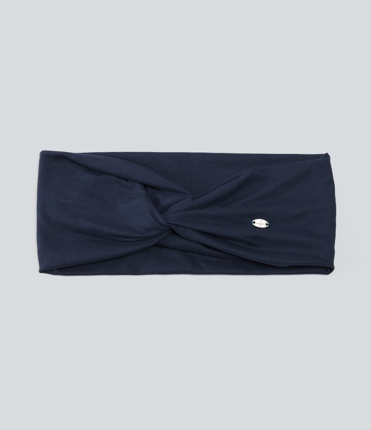 Plain Moisture-Wicking Headband — Navy — additional view