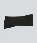Plain Moisture-Wicking Headband — Black — view 1