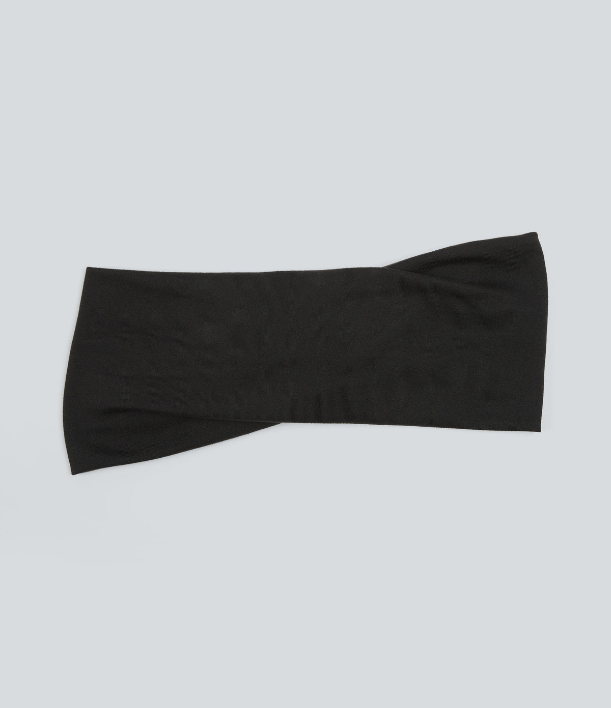 Plain Moisture-Wicking Headband — Black — view 1