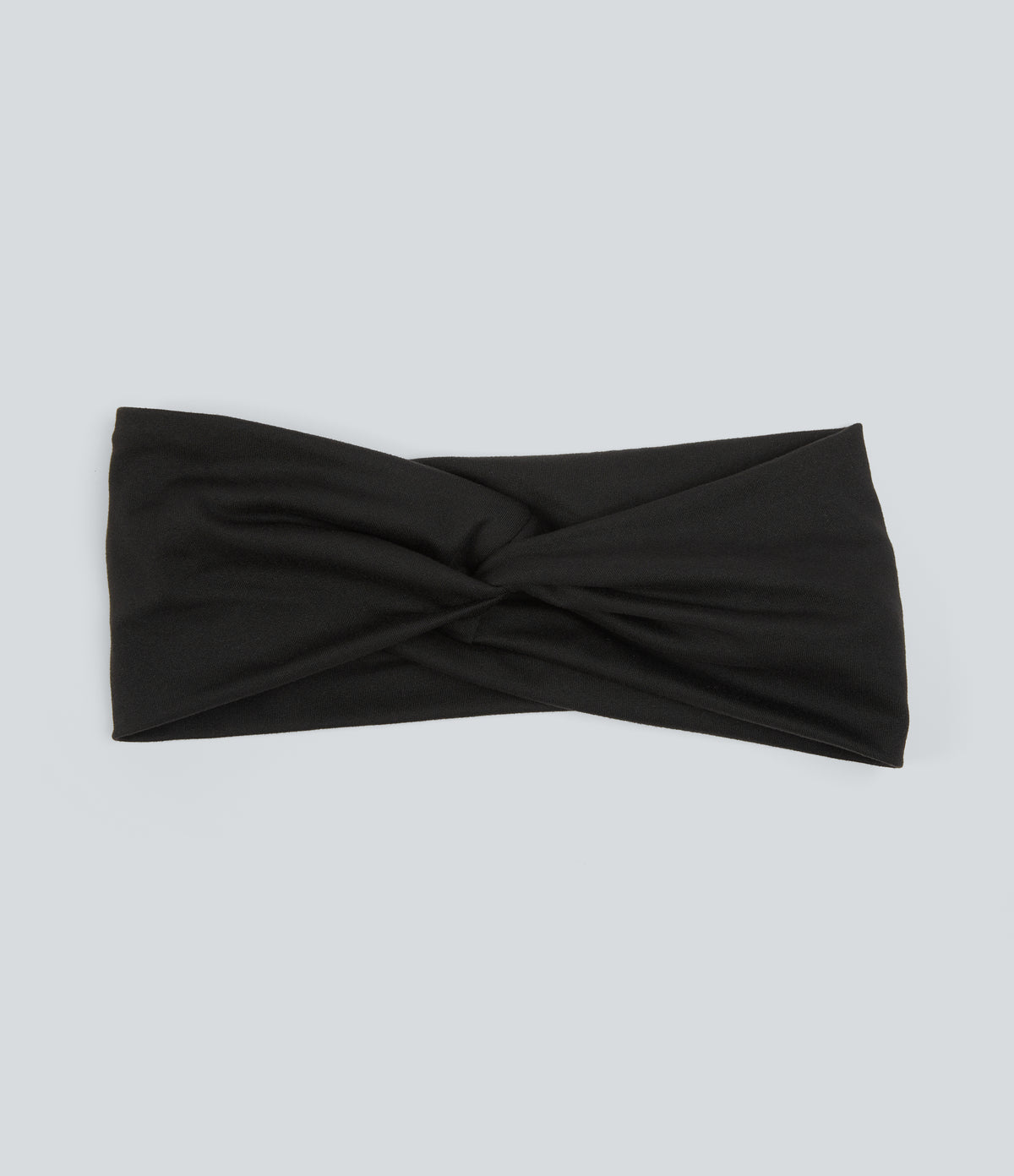 Plain Moisture-Wicking Headband — Black — view 2