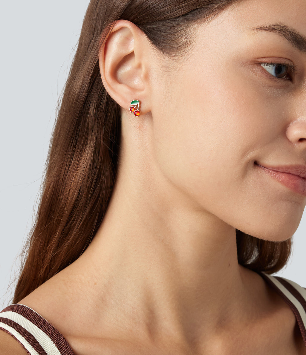 9 Pairs Earrings Set — Gold — view 3