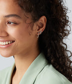 9 Pairs Earrings Set — Silver — additional view