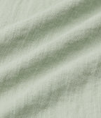 Low Rise Drawstring Wide Leg Baggy Casual Linen-Feel Trousers with Pockets — Thin Mint - Seafoam — view 6