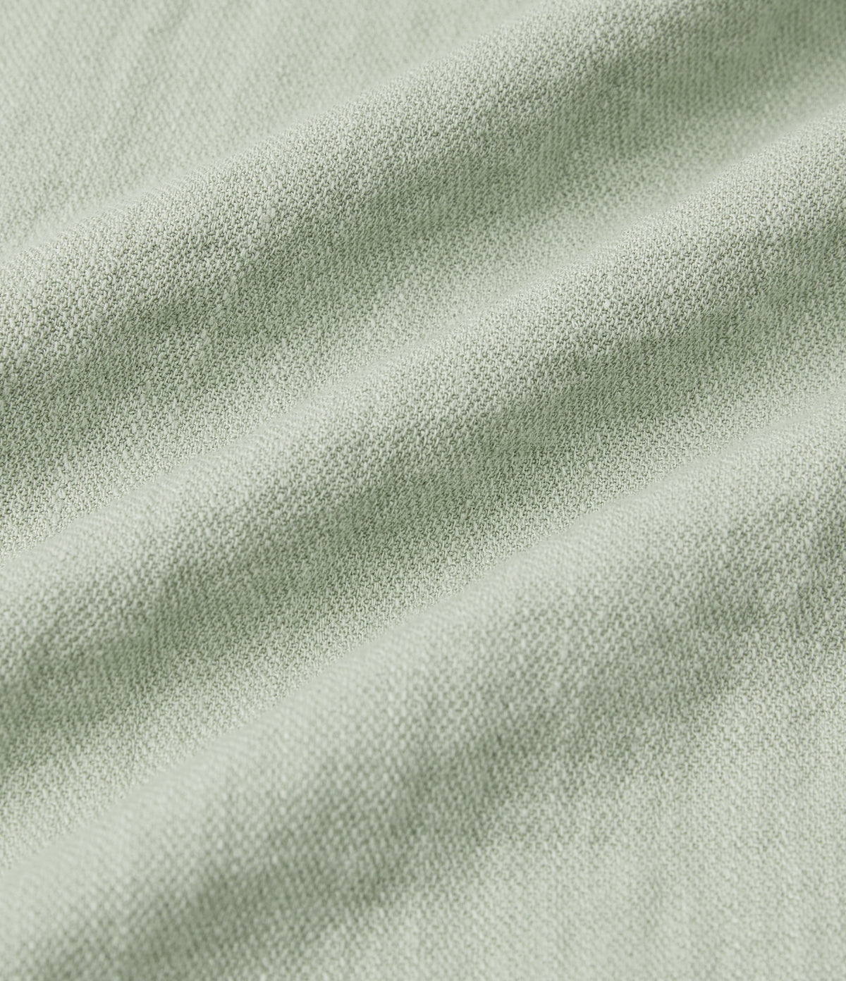 Low Rise Drawstring Wide Leg Baggy Casual Linen-Feel Trousers with Pockets — Thin Mint - Seafoam — view 6