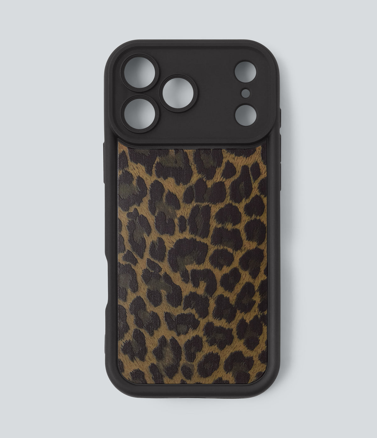 Leopard Print iPhone Case — Black Coffee Leopard Print — view 7