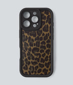 Leopard Print iPhone Case — Black Coffee Leopard Print — view 5