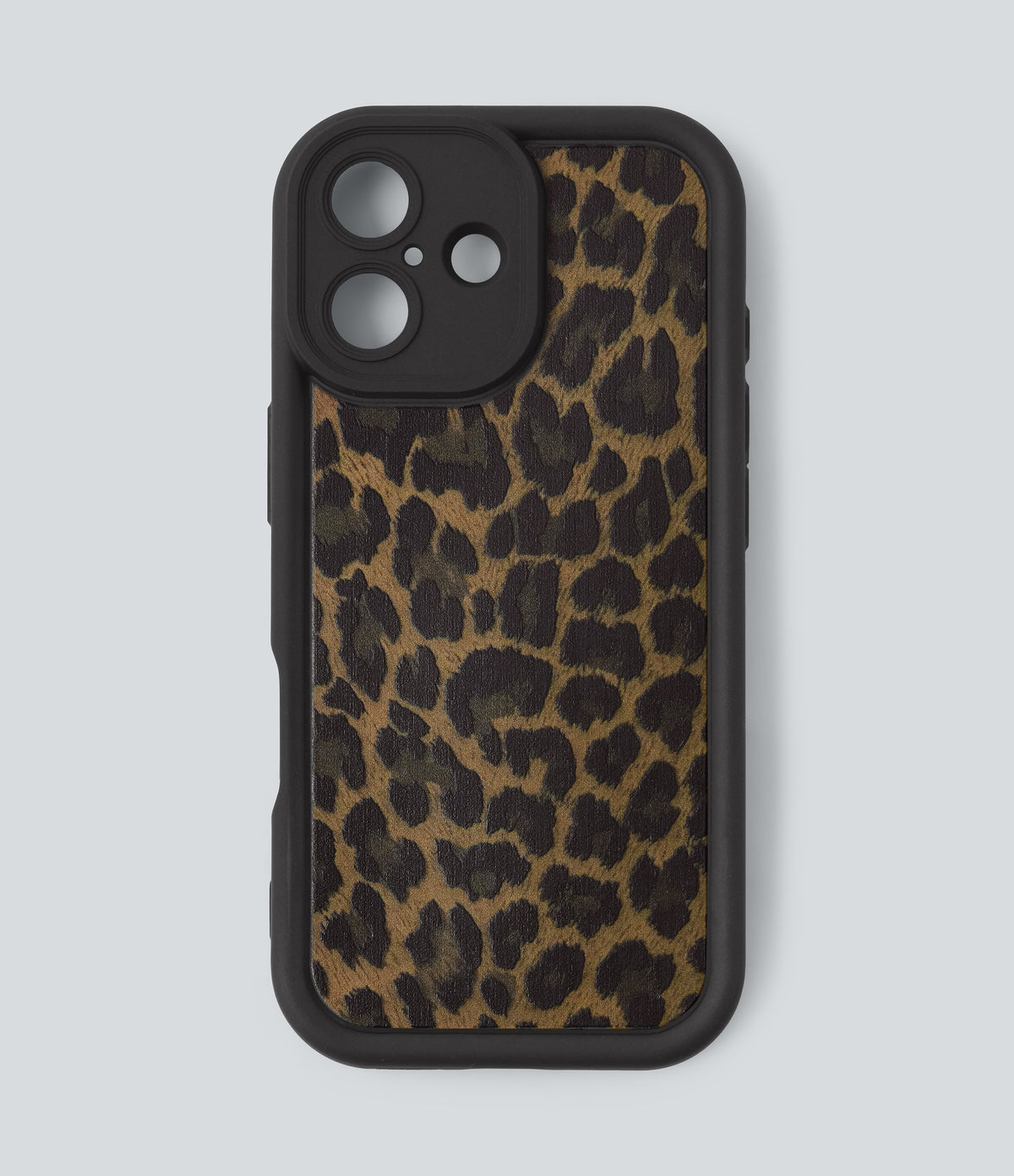 Leopard Print iPhone Case — Black Coffee Leopard Print — view 6