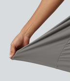 Airy Built-in Bra 2-in-1 InstantCool Mini Yoga Active Dress with Pockets-Edition — Steeple Gray — view 8