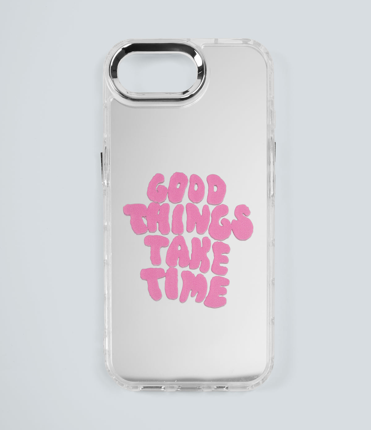 Slogan Mirror iPhone Case — Mix Color — view 5