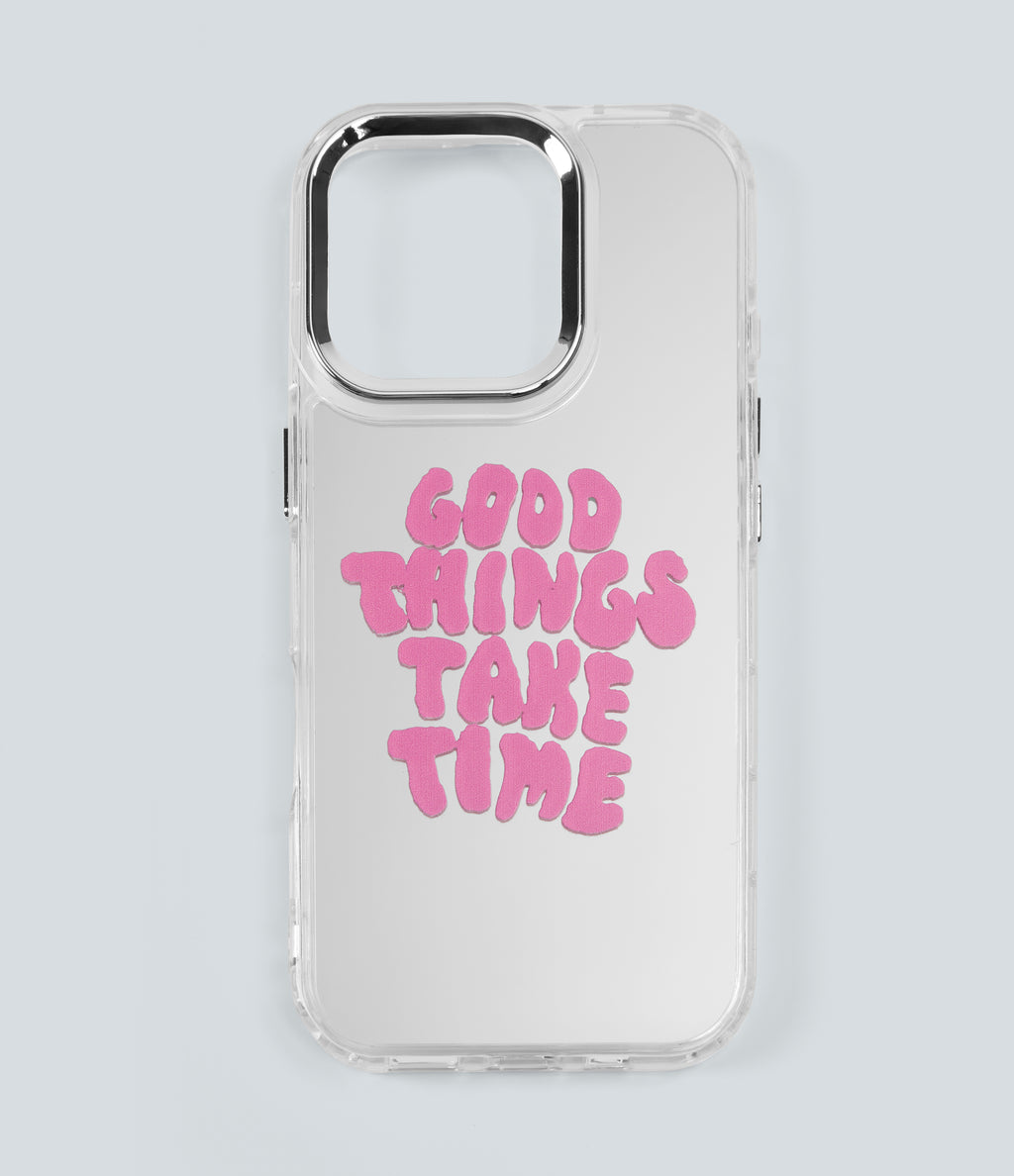 Slogan Mirror iPhone Case — Mix Color — view 7