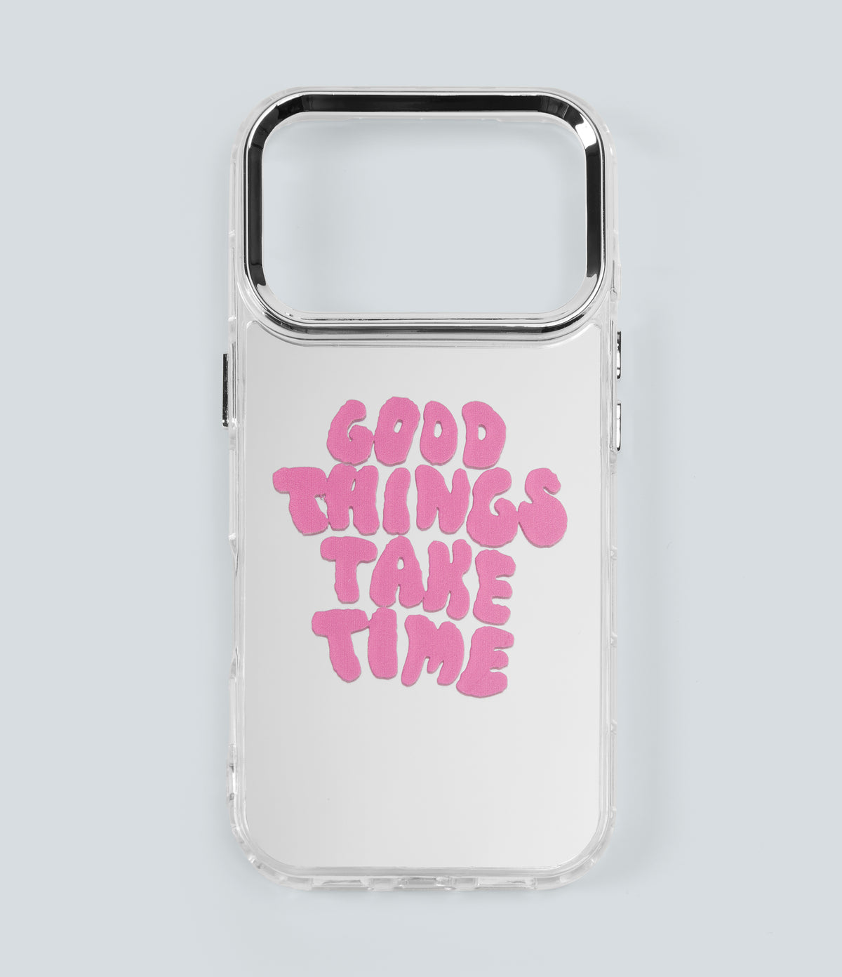 Slogan Mirror iPhone Case — Mix Color — view 1