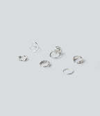6 Pcs Rings Set — Silver — additional view