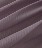 Crossover High-waisted 2-in-1 Tiered Mesh Mini Tennis Flowy Skirt with Pockets — Lilac Blush — view 8