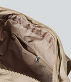 One Shoulder Large Capacity Tote Bag — Gilded Beige — additional view