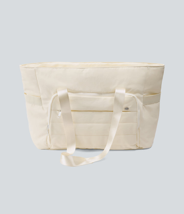 One Shoulder Large Capacity Tote Bag — Sea Pearl — view 1