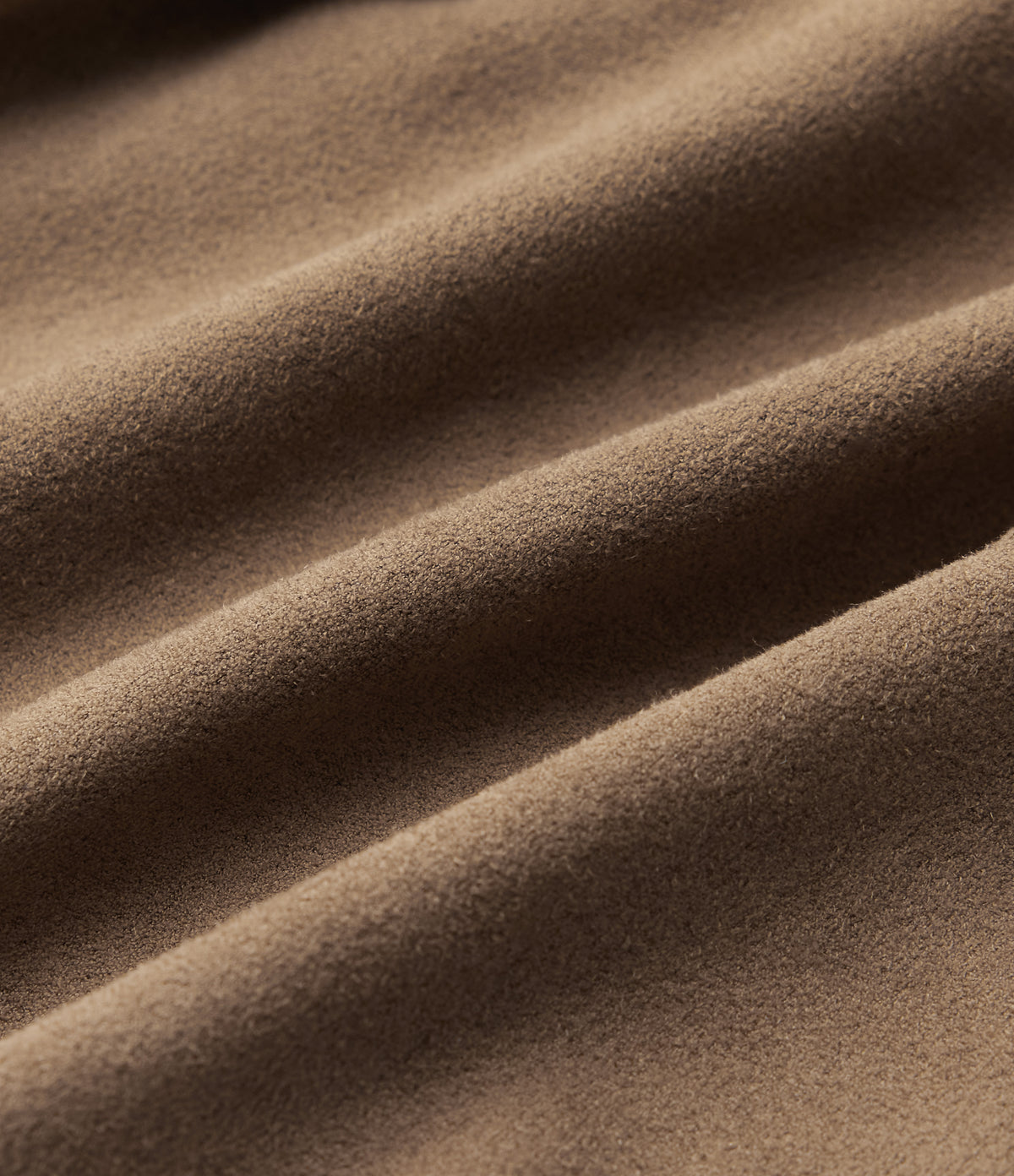 High Waisted Ruched Layered 2-in-1 Suede Mini Casual Skirt — Coca Mocha — view 8