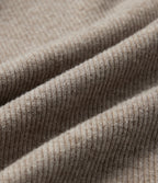 Ribbed High Waisted Tummy Control Drawstring Side Stripe Flare Casual Trousers with Pockets — Taupe Stripe — view 7
