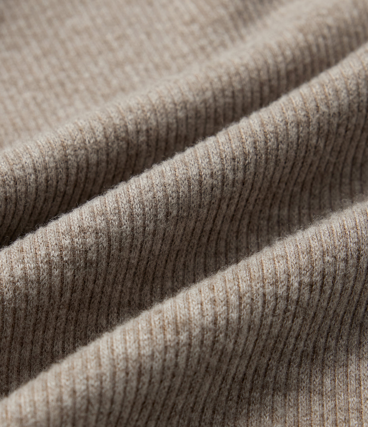 Ribbed High Waisted Tummy Control Drawstring Side Stripe Flare Casual Trousers with Pockets — Taupe Stripe — view 7