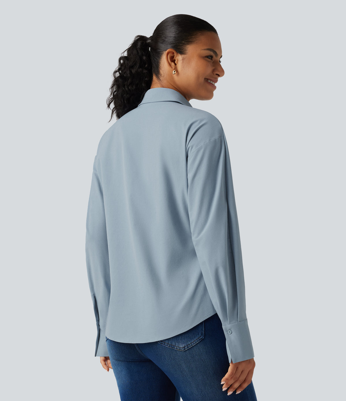 Long Sleeve Work Shirt — Mountain Spring — view 2