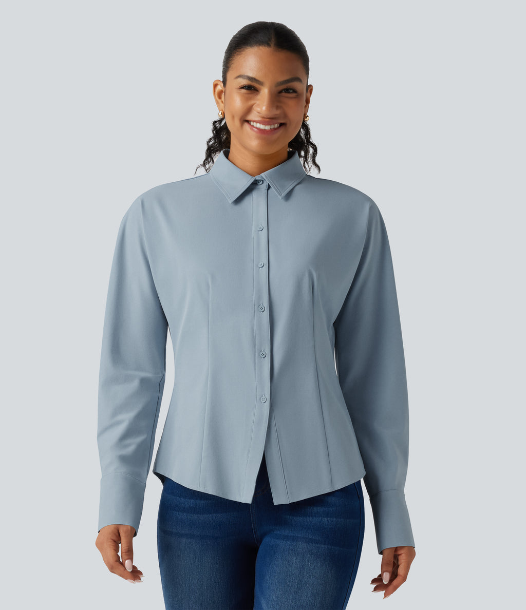 Long Sleeve Work Shirt — Mountain Spring — view 5