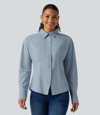 Long Sleeve Work Shirt — Mountain Spring — view 5