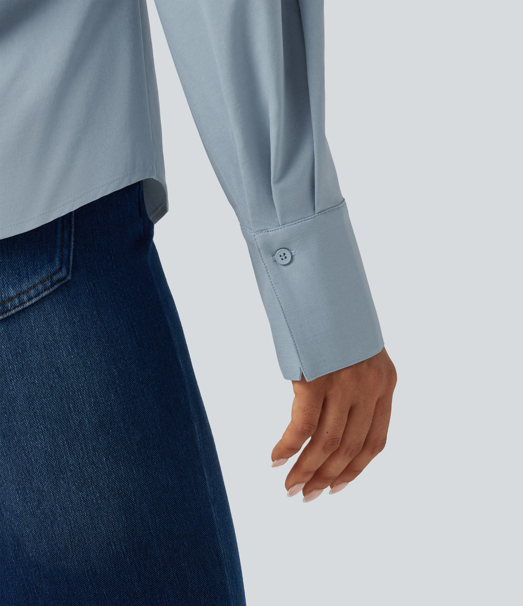 Long Sleeve Work Shirt — Mountain Spring — view 7