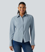 Long Sleeve Work Shirt — Mountain Spring — view 4