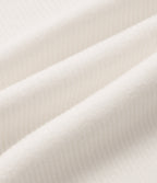 High Neck Long Sleeve Thumb Hole Work Wool-Blend Jumper — White — view 8