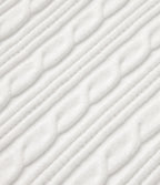 V Neck Long Sleeve Casual Jumper — White — view 8