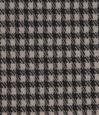 High Waisted 2-in-1 Patterned Mini Casual Skirt — Latte Night Grid — view 6