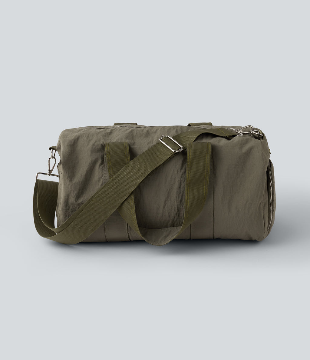 Yoga Duffle Bag with Mirror Card Holder — Stone Gray — view 1