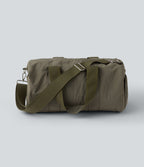 Yoga Duffle Bag with Mirror Card Holder — Stone Gray — view 1