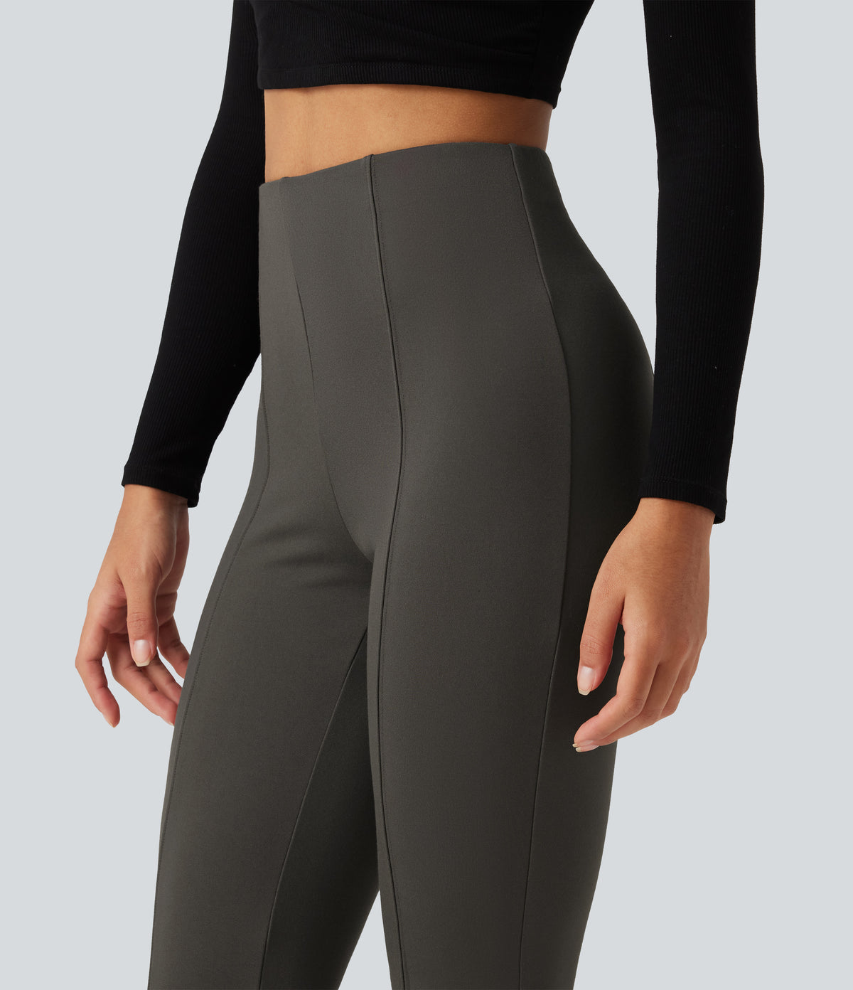 High Waisted Work Trousers — Chimera — view 4