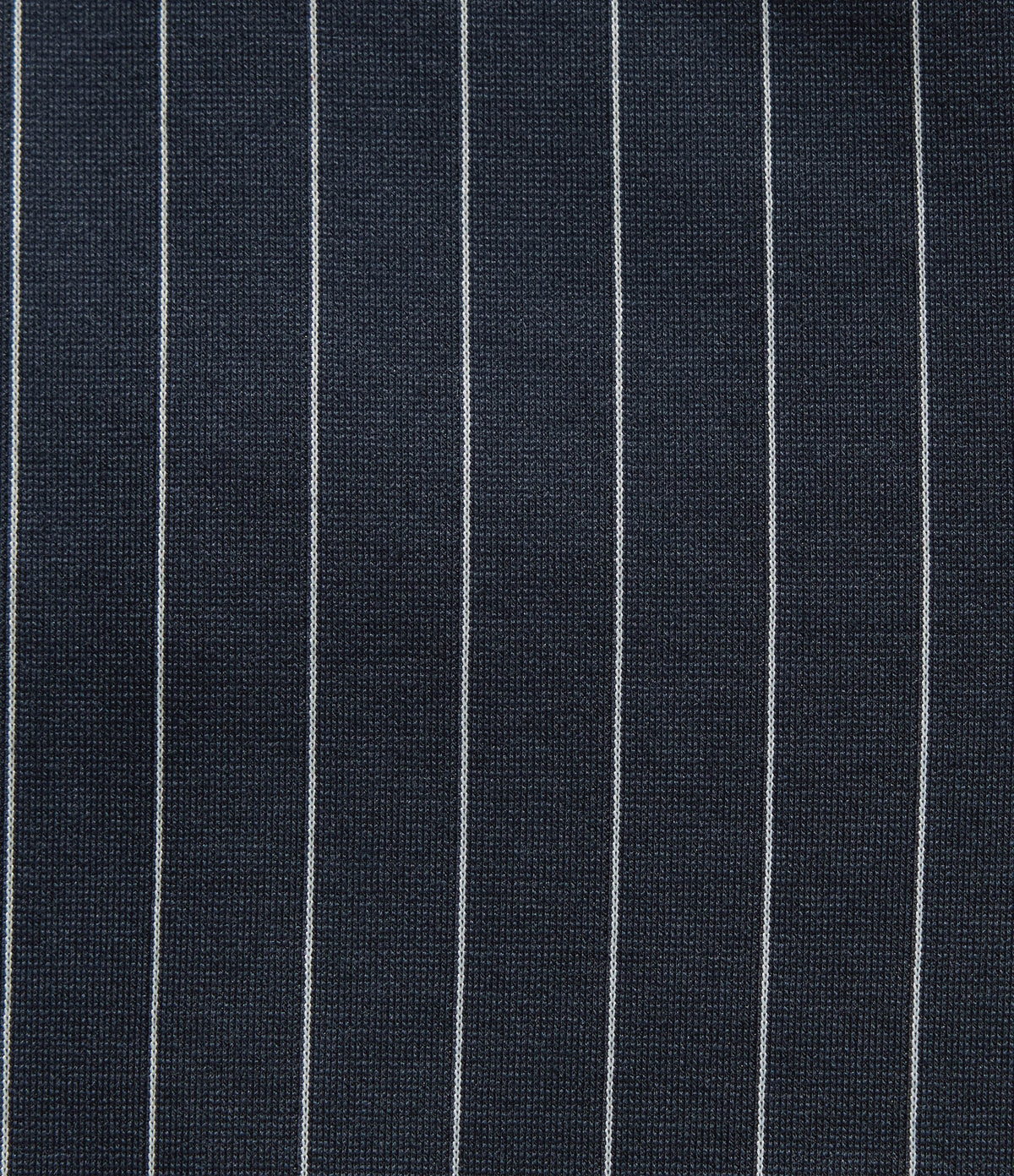 High Waisted InstantCool Stripe Work Shorts 4" with Pockets — Navy Pinstripe — view 8