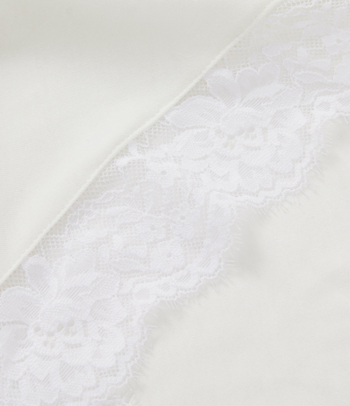 V‑Neck Lace Twisted Long Sleeve Casual Top — White — view 8