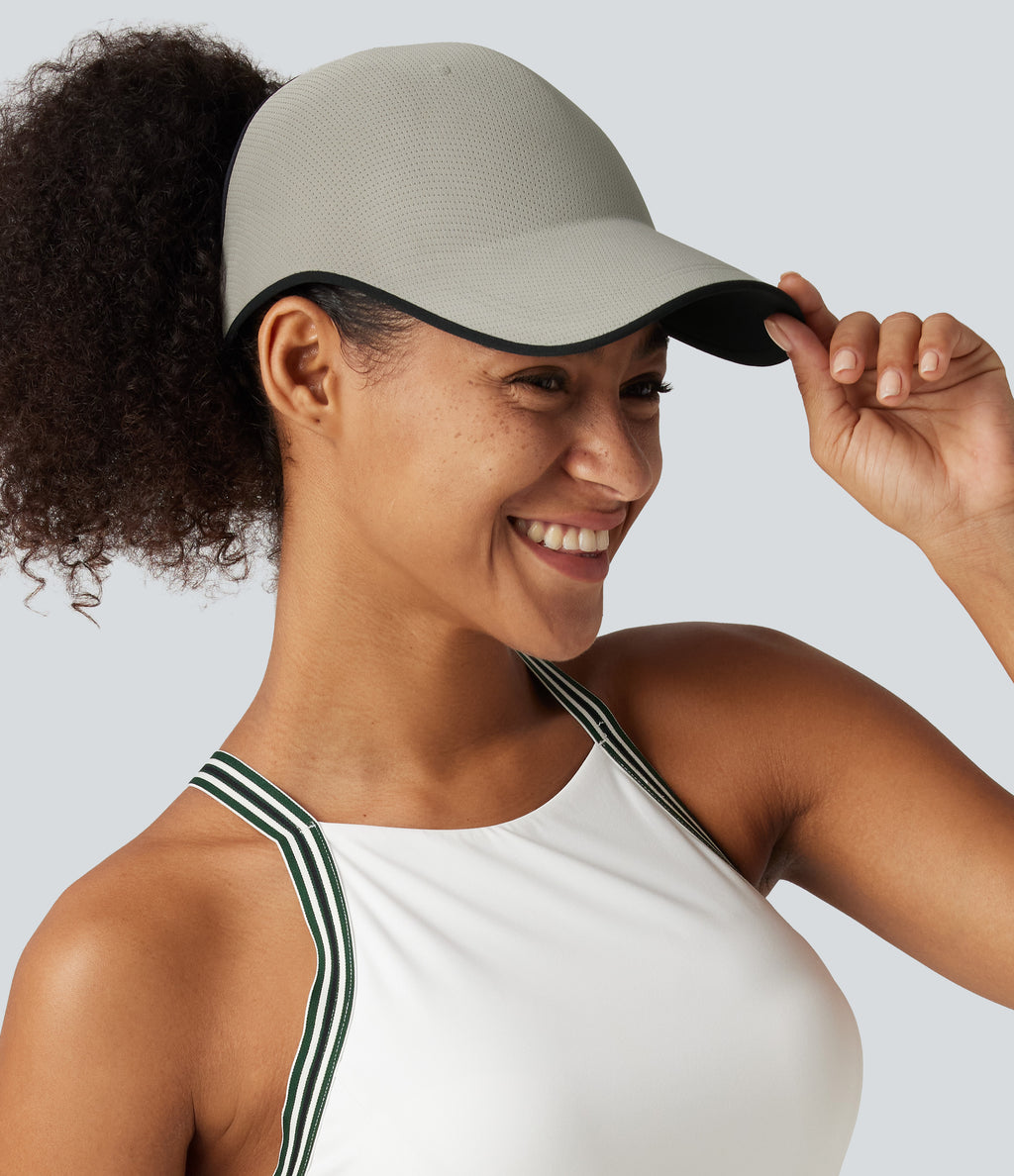 Plain Baseball Cap — Greenish Grey — view 2