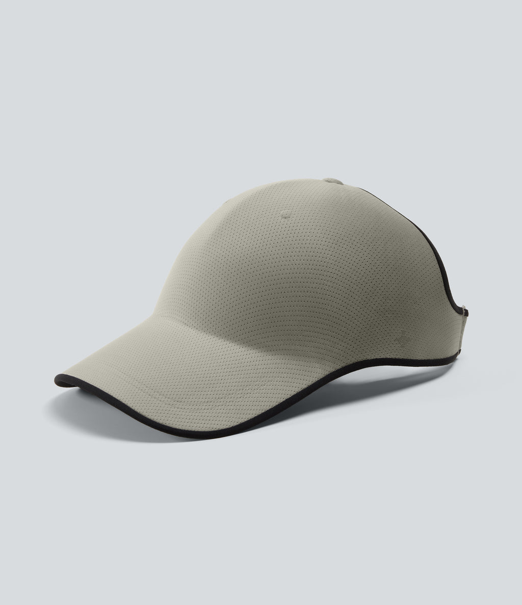 Plain Baseball Cap — Greenish Grey — view 1