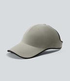 Plain Baseball Cap — Greenish Grey — view 1