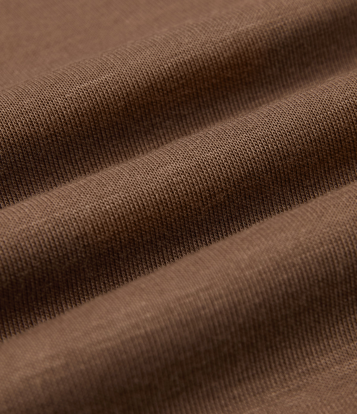 Foldover Mid Rise Baggy Casual Sweatpants with Pockets — Cocoa Brown — view 7