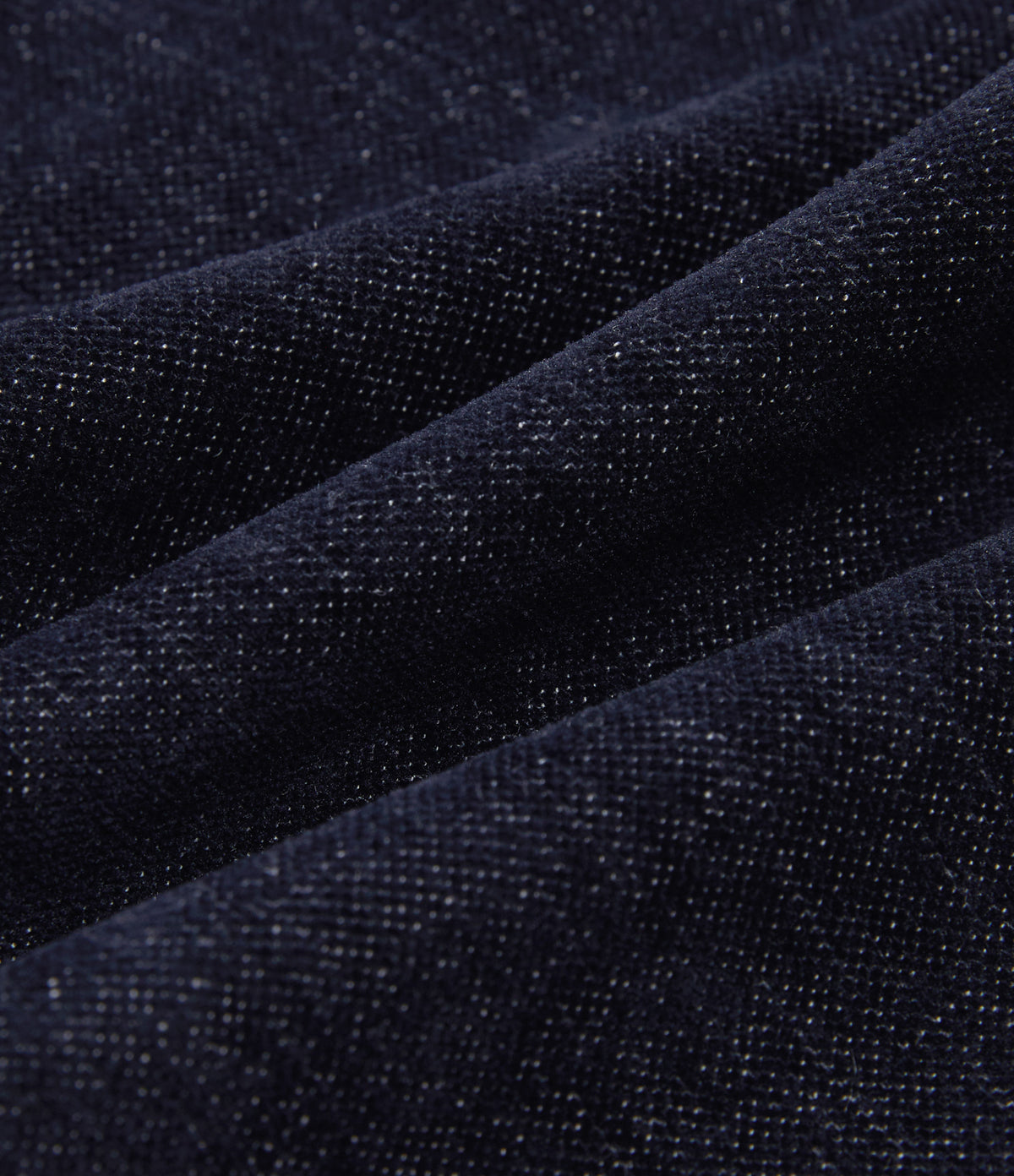High Waisted Baggy Work Trousers with Pockets — Always in a Mood - Dark Blue — view 8