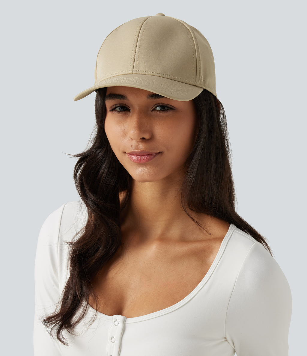 Logo Baseball Cap — Pale Khaki — view 5