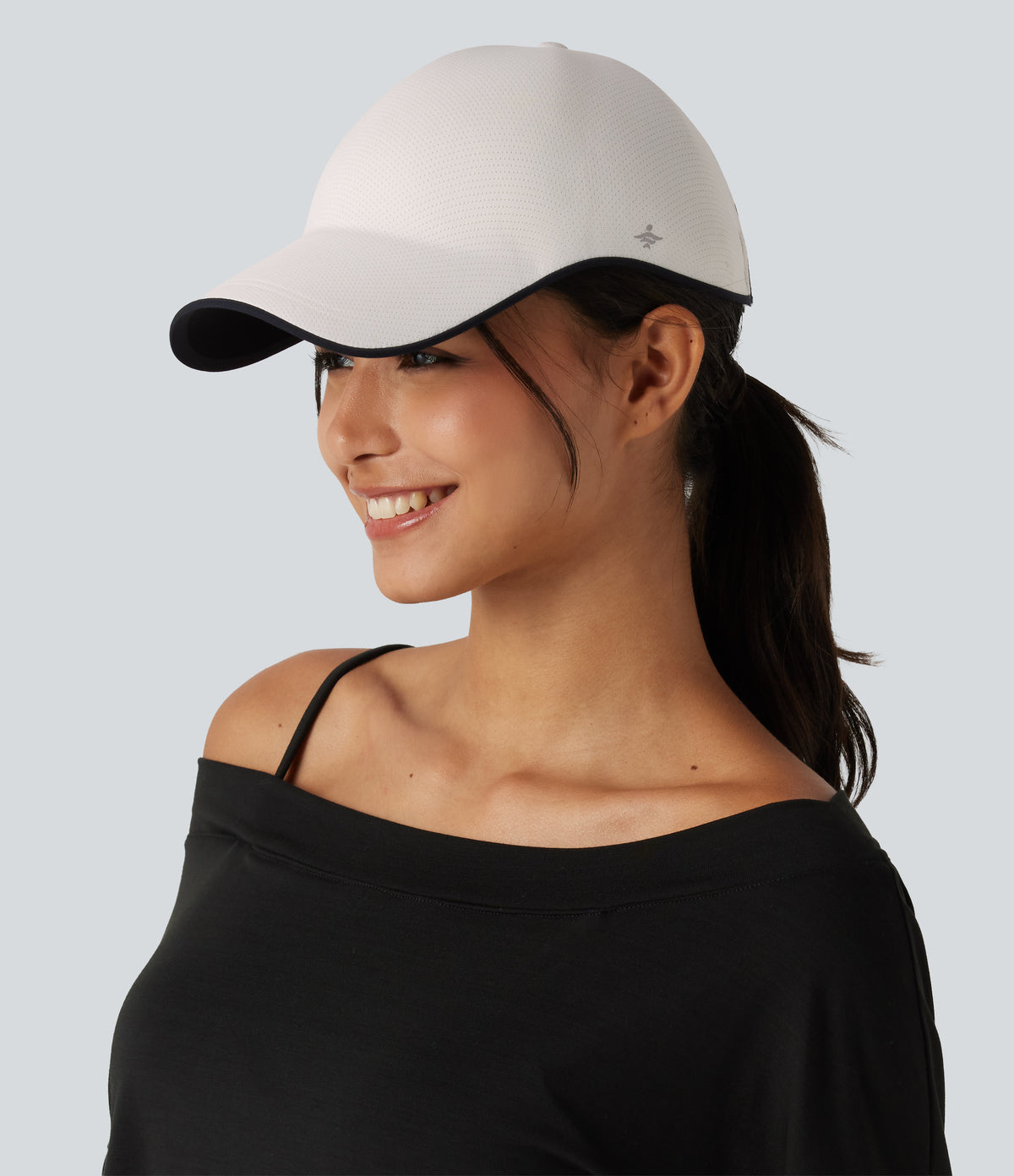 Logo Baseball Cap — White — view 2