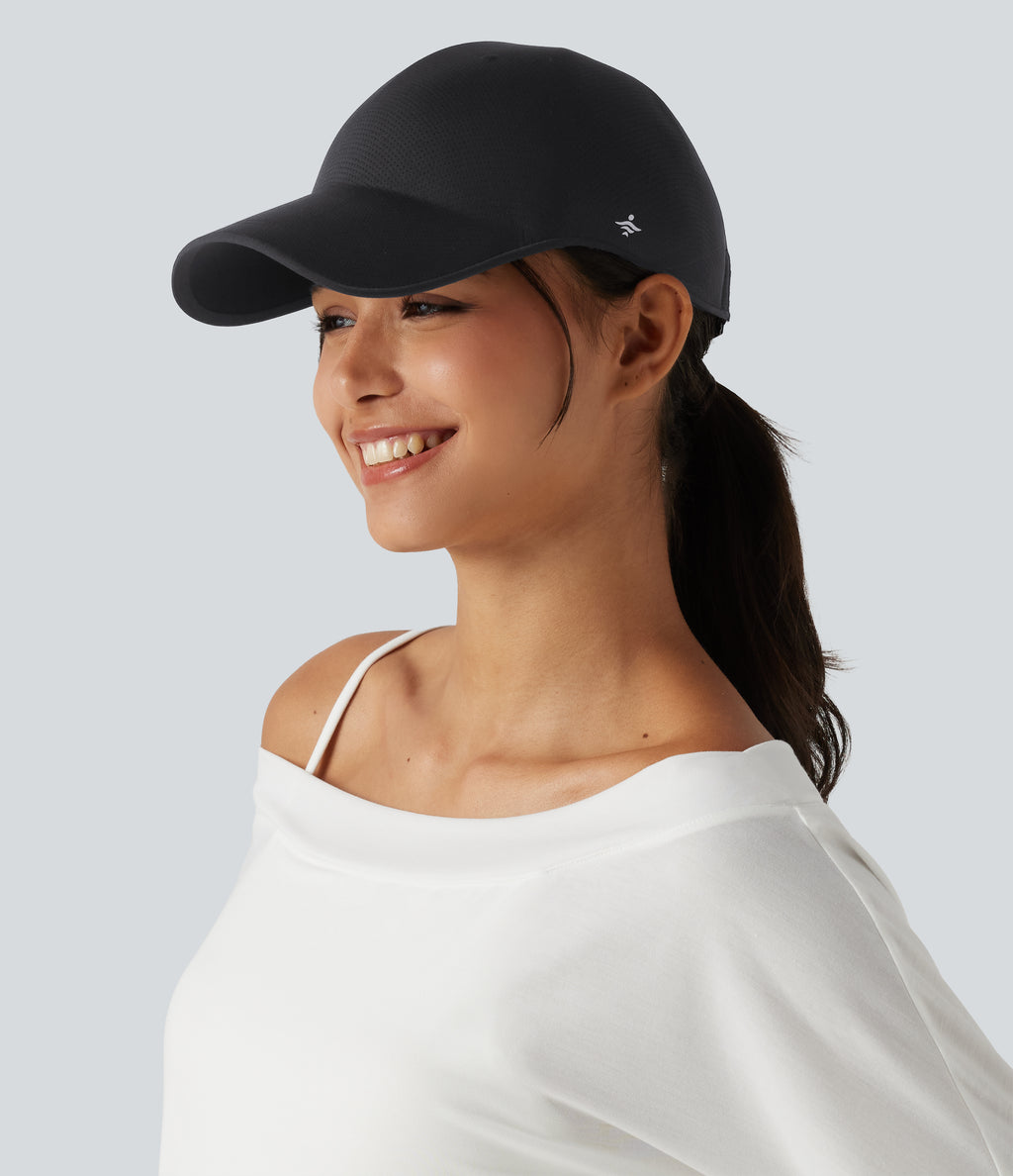 Logo Baseball Cap — Black — additional view