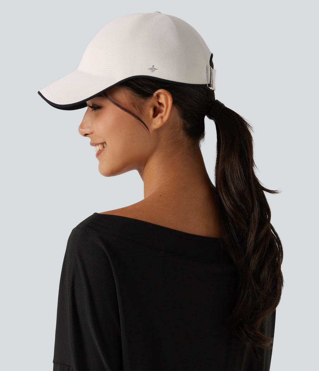 Logo Baseball Cap — White — view 3