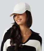 Plain Casual Baseball Cap — Cheese White — view 5